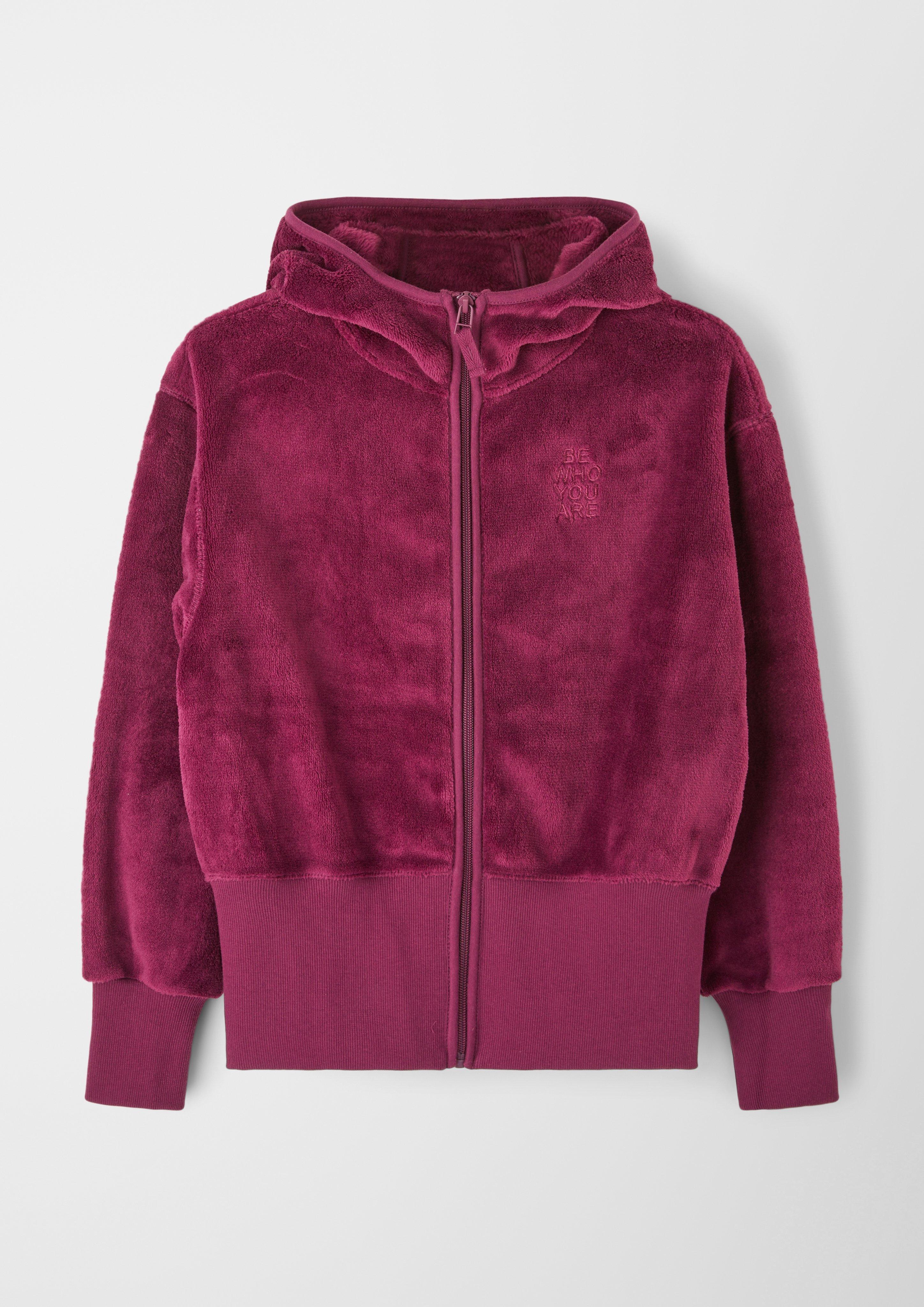 Jacke aus Teddyplüsch  2122030-4680