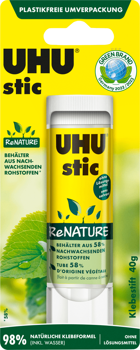 Klebestift stic ReNature, 40 g