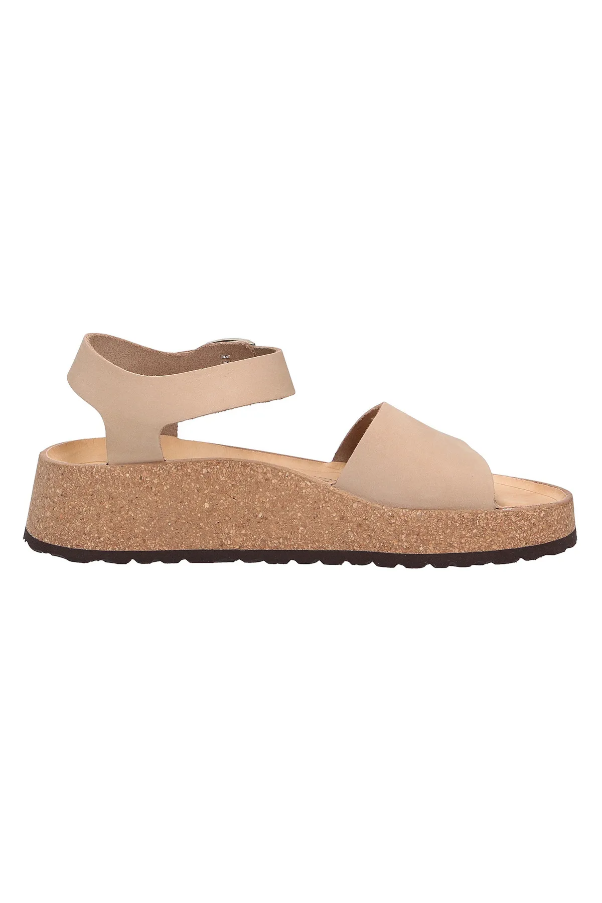 Birkenstock  Sandalette - Beige - Keilabsatz