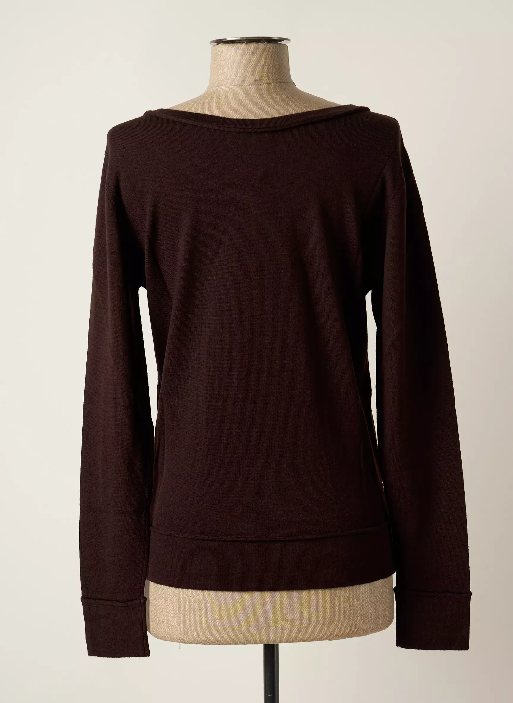 Stefan Green Pulls Femme couleur marron