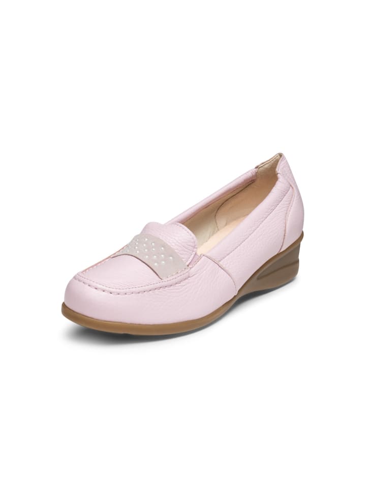 VITAFORM Hirschleder Slipper in puder günstig kaufen
