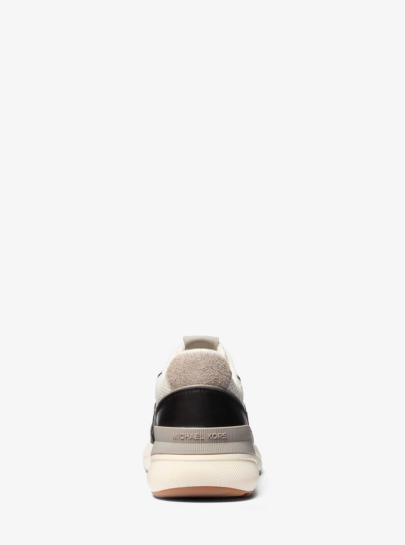 Trevor Mixed-Media Trainer – SVART KOMBO