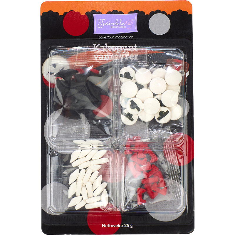 Twinkle Kakepynt 25 g vampyr