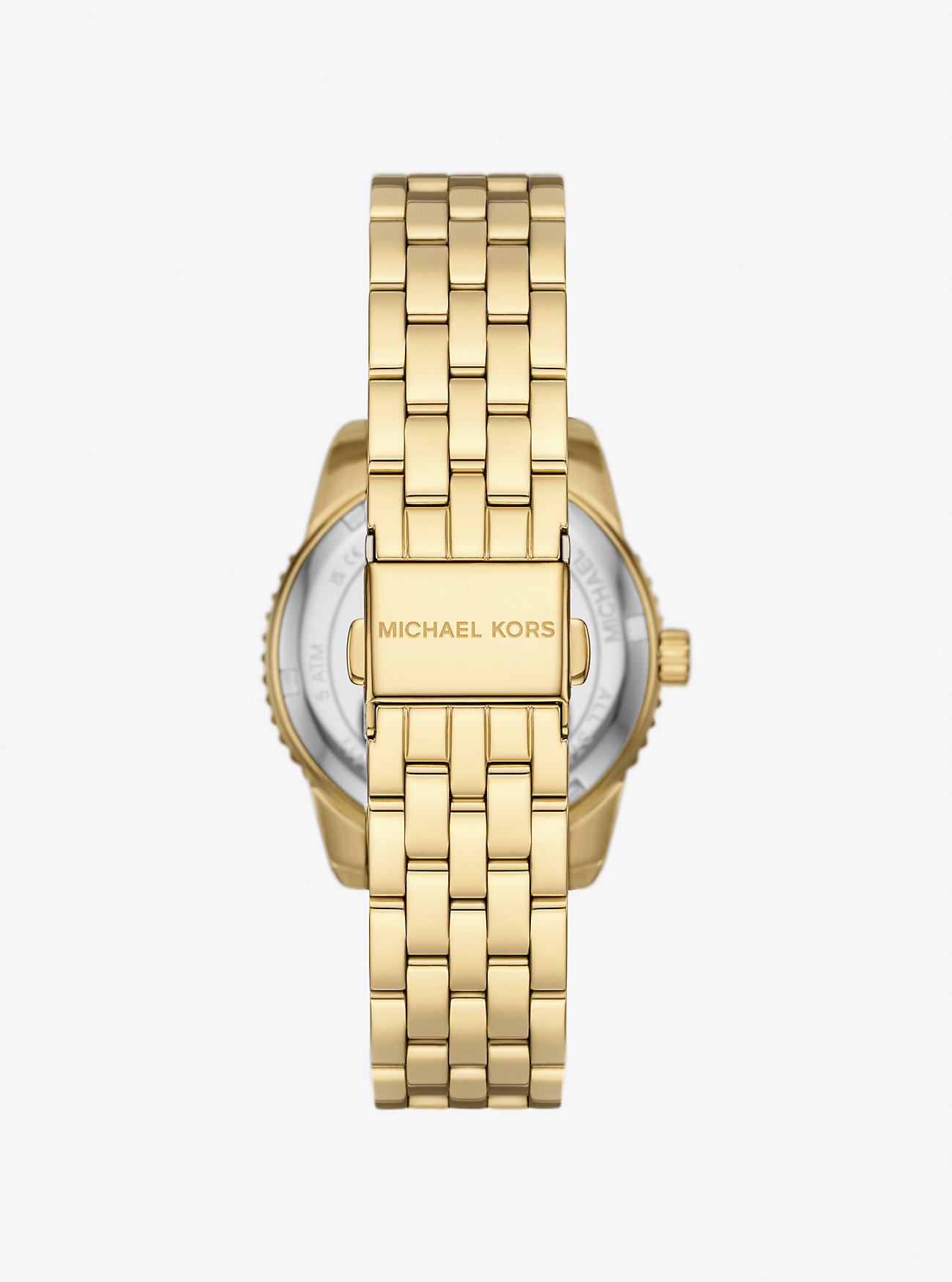 Mini Bryant Pavé Logo Gold-Tone Watch - GOLD