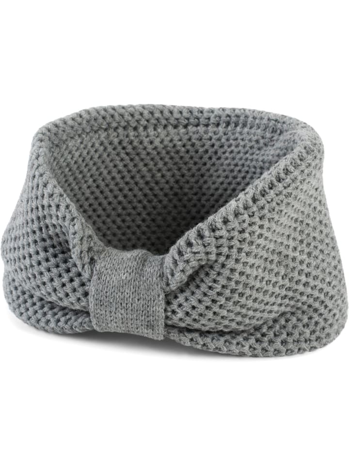 styleBREAKER Strick Stirnband in Grau günstig kaufen onesize