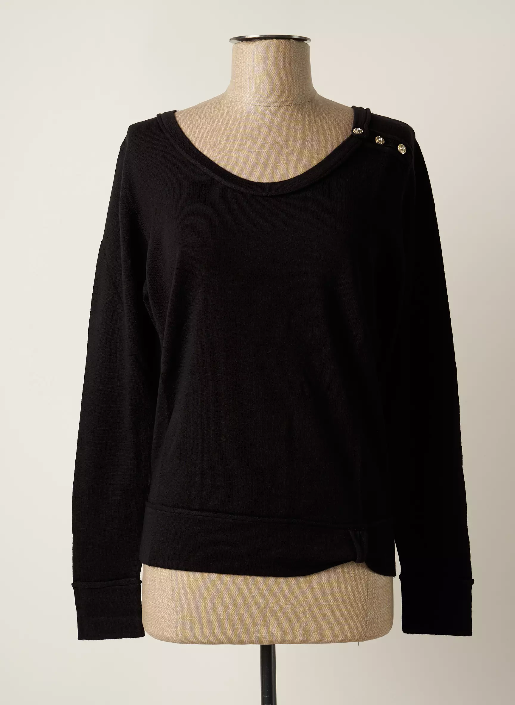 Stefan Green Pulls Femme couleur noir