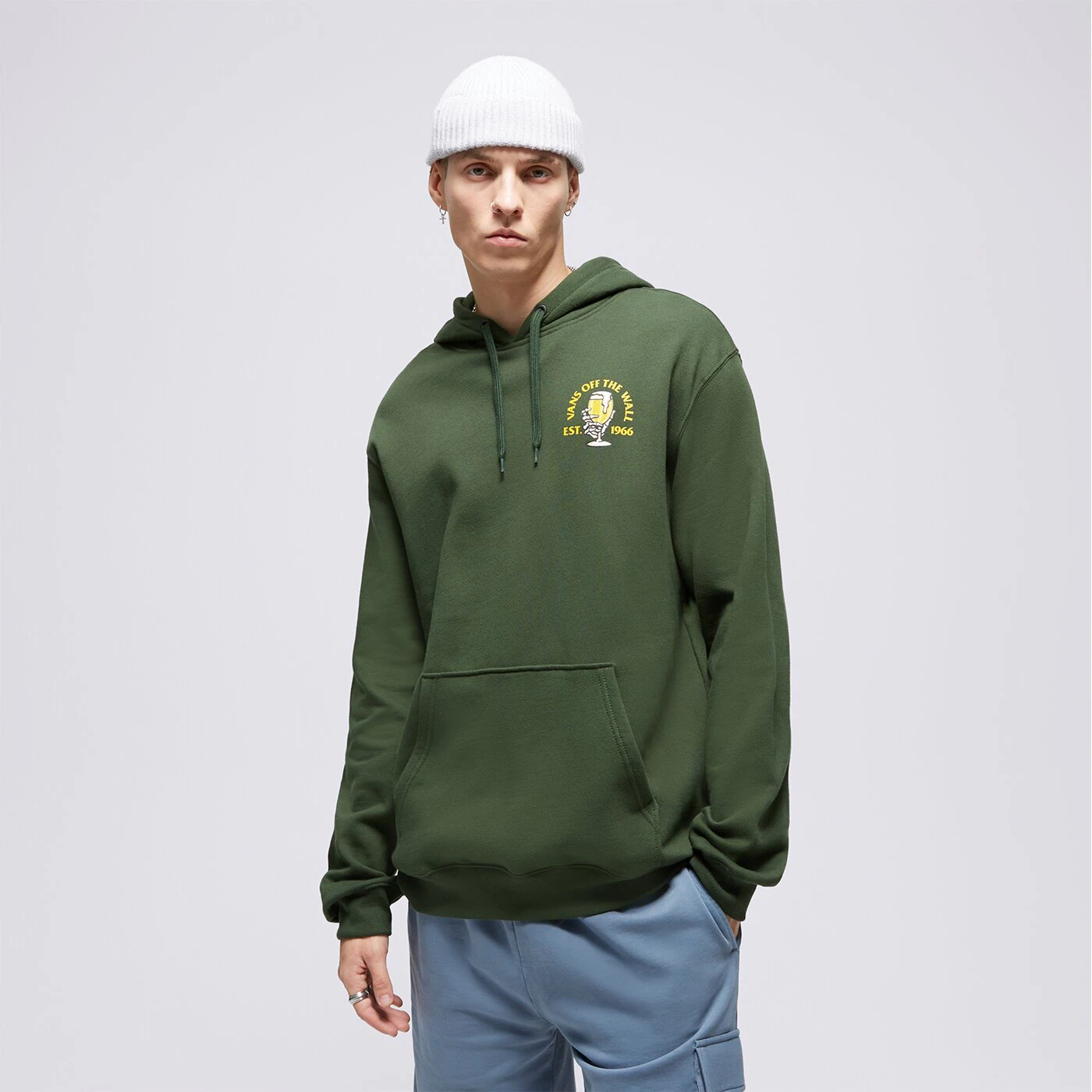 VANS HOODIE THE COOLEST IN TOWN Grün