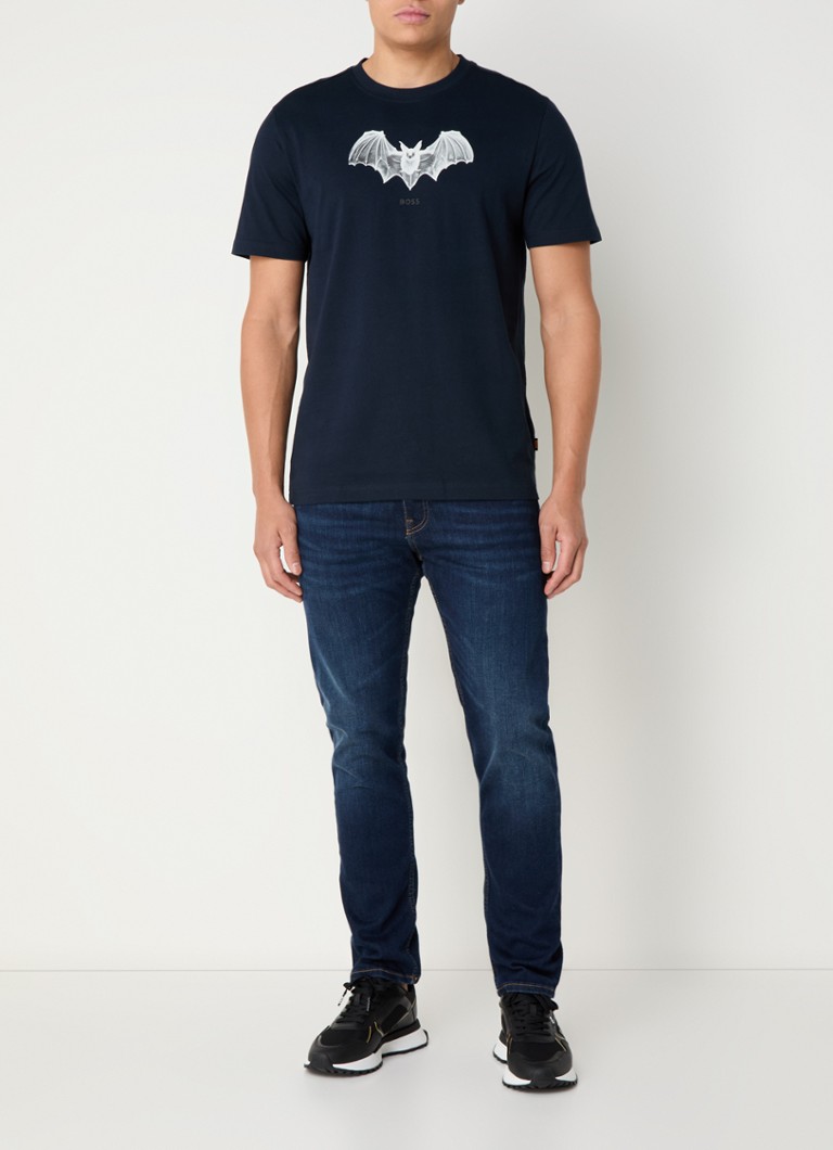 Koszulka HUGO BOSS Spiderbat z nadrukowanym logo