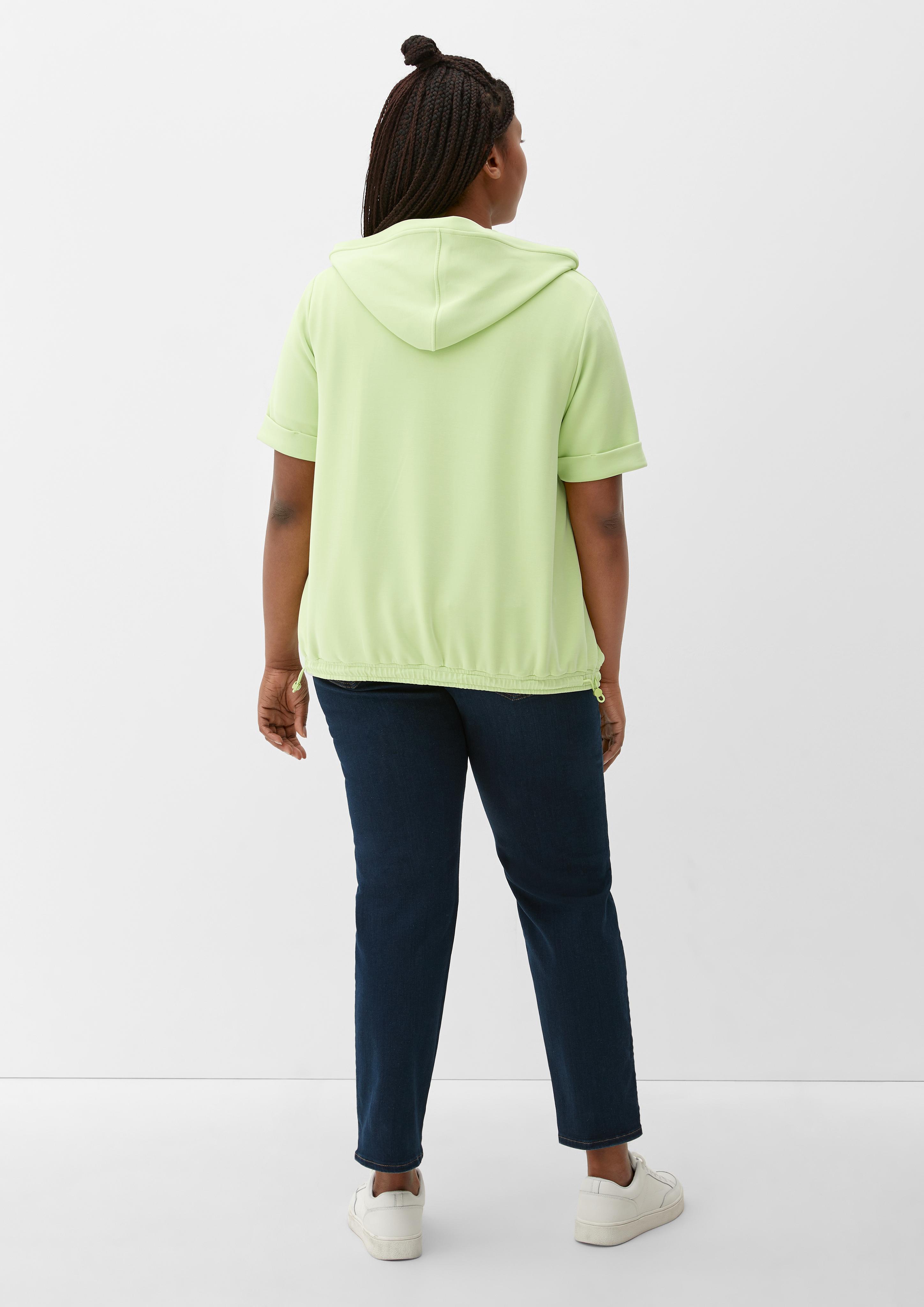 Sweatjacke aus Scuba  2128596-7110