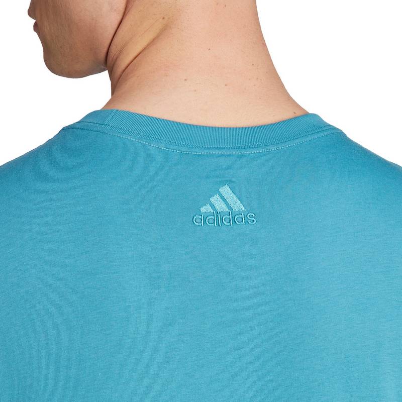 adidas ESSENTIALS LINEAR EMBROIDERED LOGO T-Shirt Herren