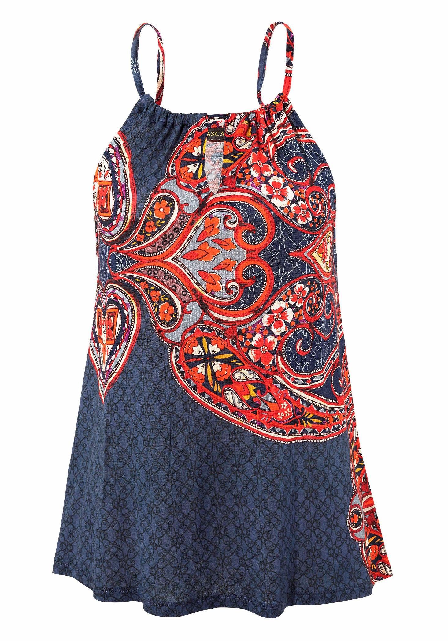 LASCANA Strandtop mit Paisleyprint