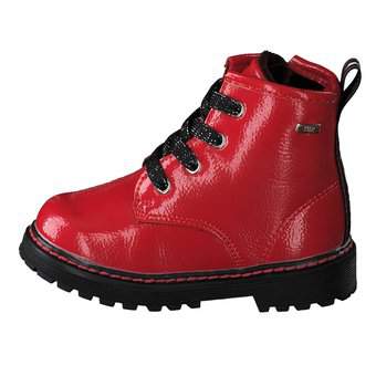 Tom Tailor Schnür Boots in rot