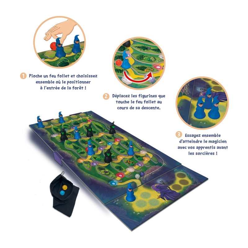 Jeu de société La colline aux feux follets Gigamic