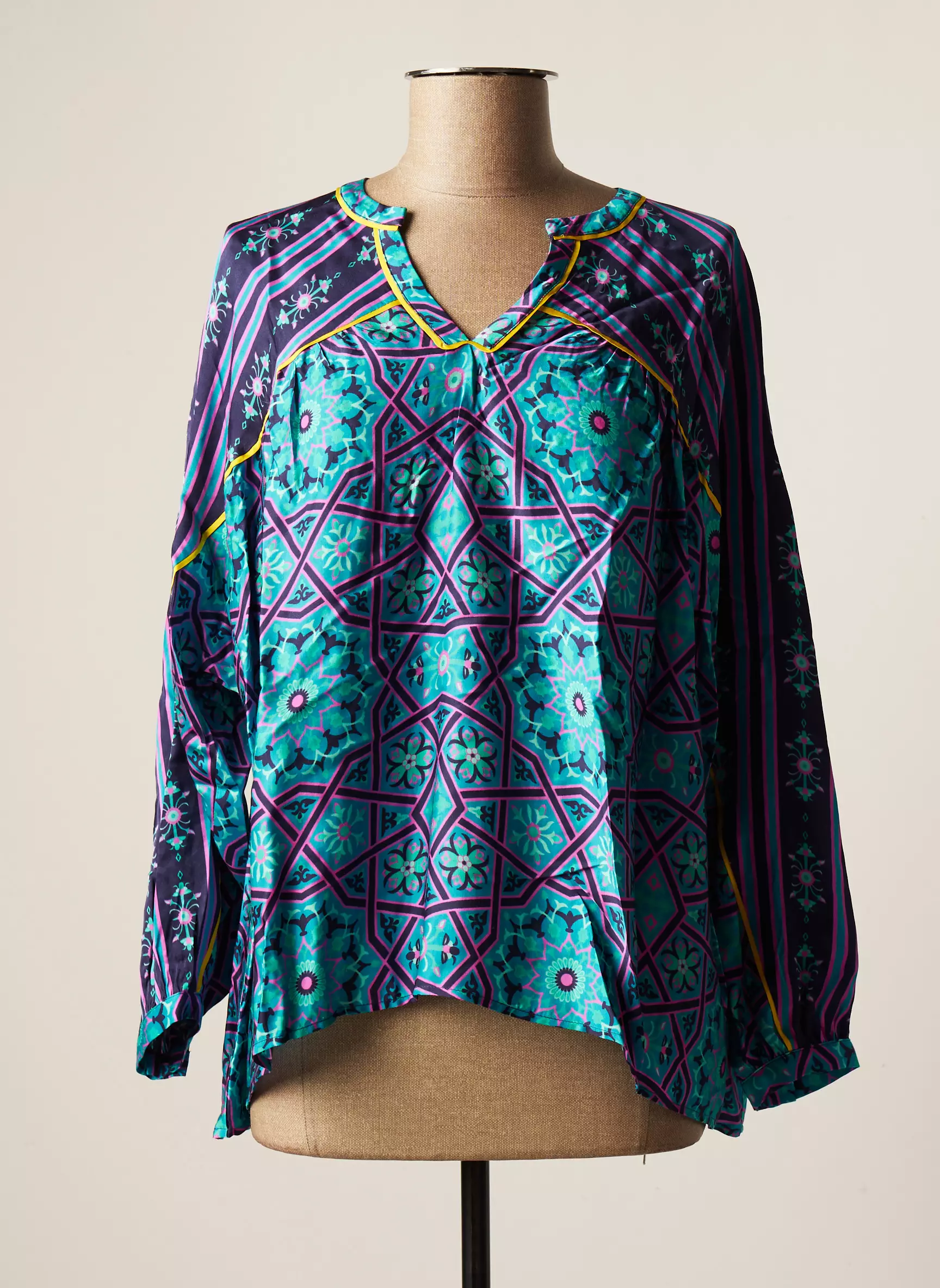 Not Shy Blouses Femme couleur bleu
