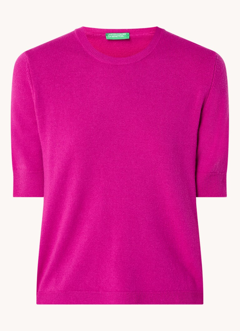 Benetton Fine-knit virgin wool top