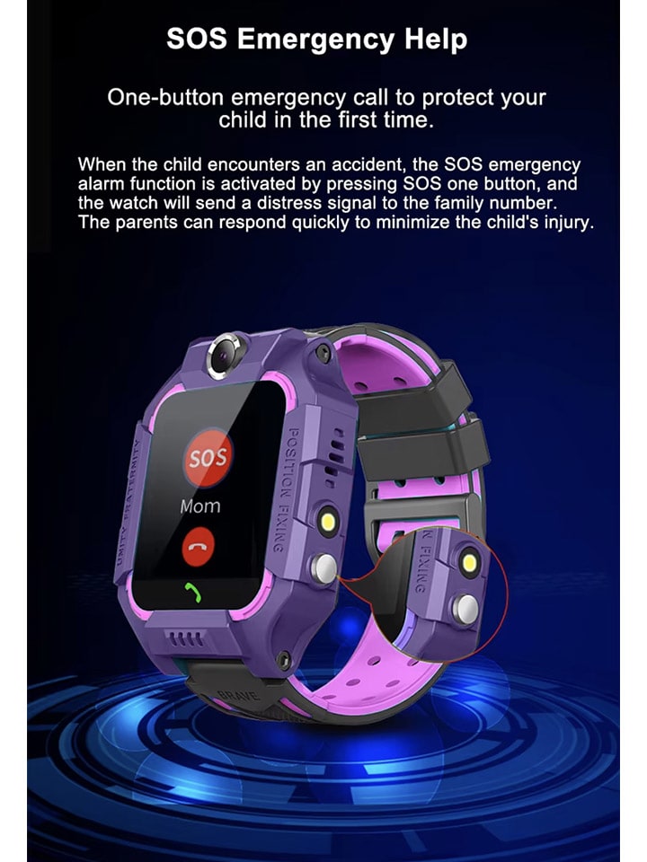 SWEET ACCESS Smartwatch für Kinder in Rosa/ Lila günstig kaufen onesize