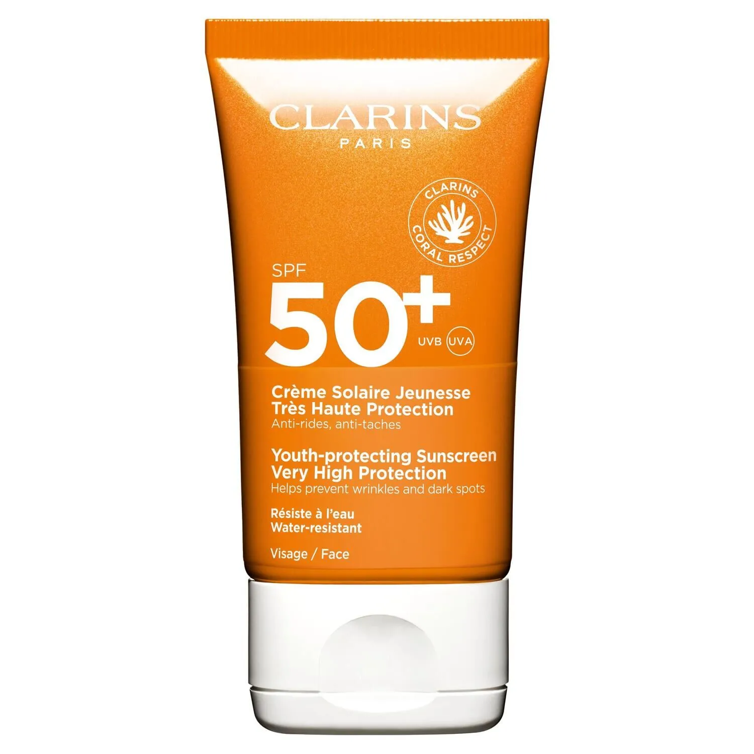 Clarins krema za sunčanje za lice SPF50+