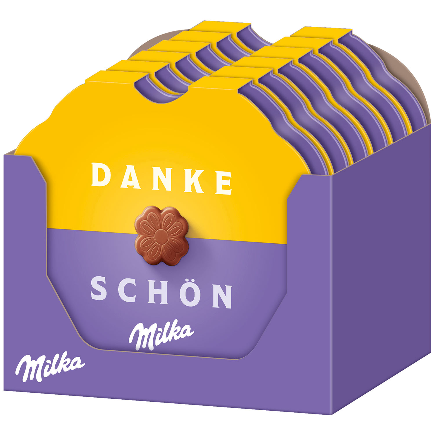 Milka 'Dankeschön' Pralinés Milchcrème 44g