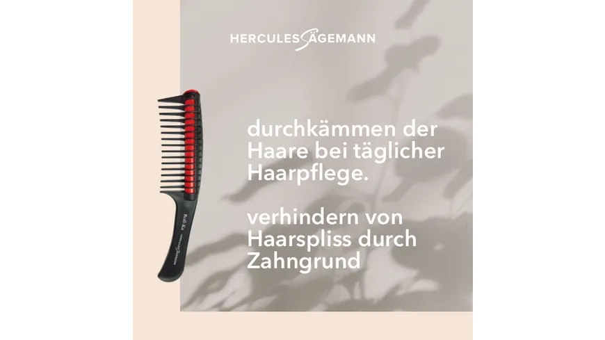 HERCULES Sägemann Haarfärbekamm Kunststoff