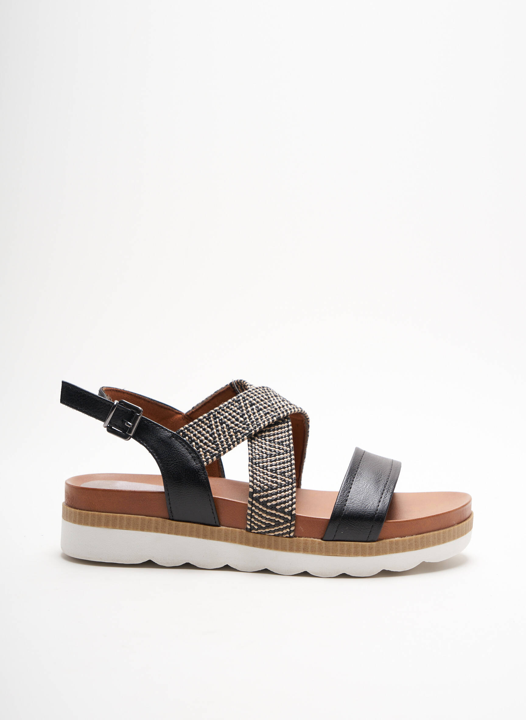 Marco Tozzi Sandales Nu Pieds Femme couleur noir