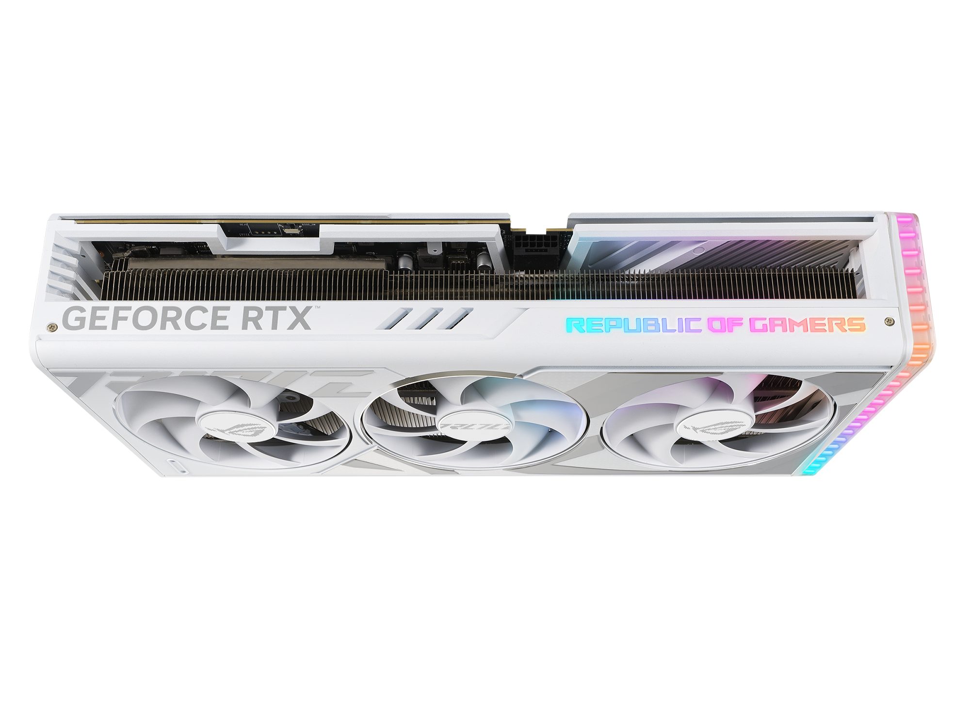 Asus ROG-STRIX-RTX4080-O16G-WHITE Grafikkarte (16 GB, GDDR6X)