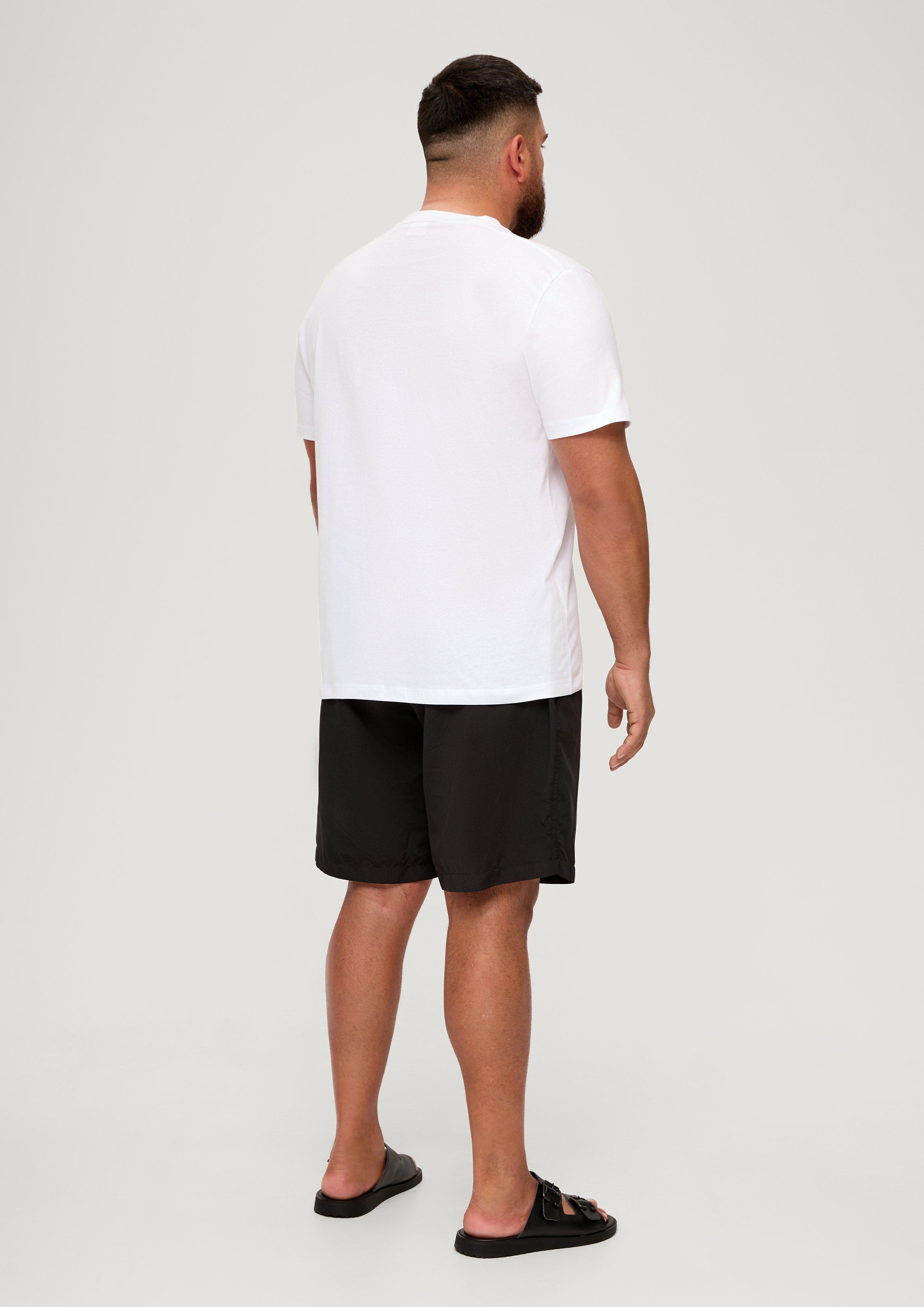 Baumwollshirt mit Frontprint  2135645-01D1