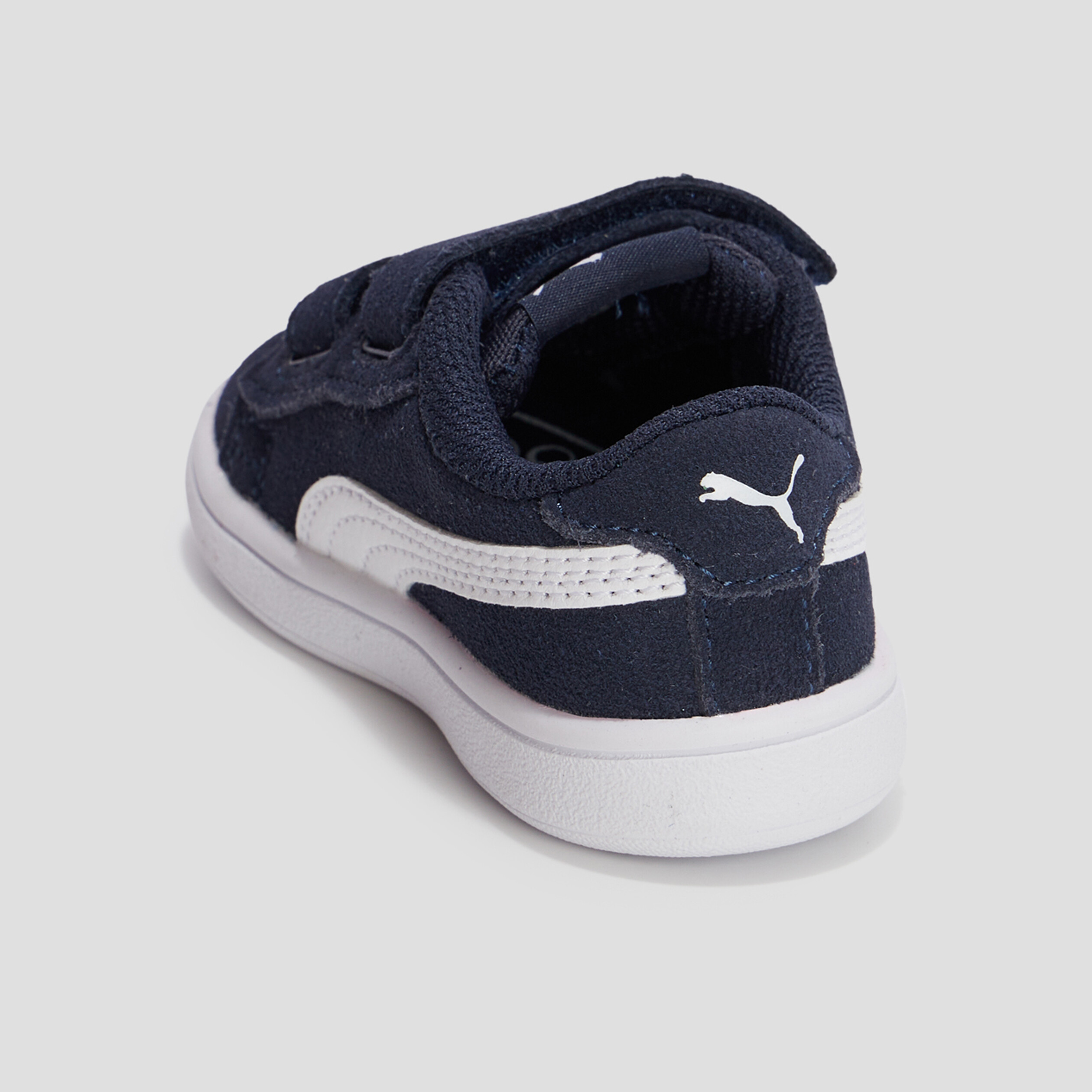 Tennis à scratchs Smash V2 Puma bleu marine bébé garçon | La Halle