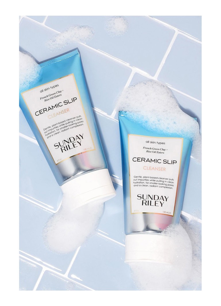 Gel de curățare facială din ceramică Sunday Riley