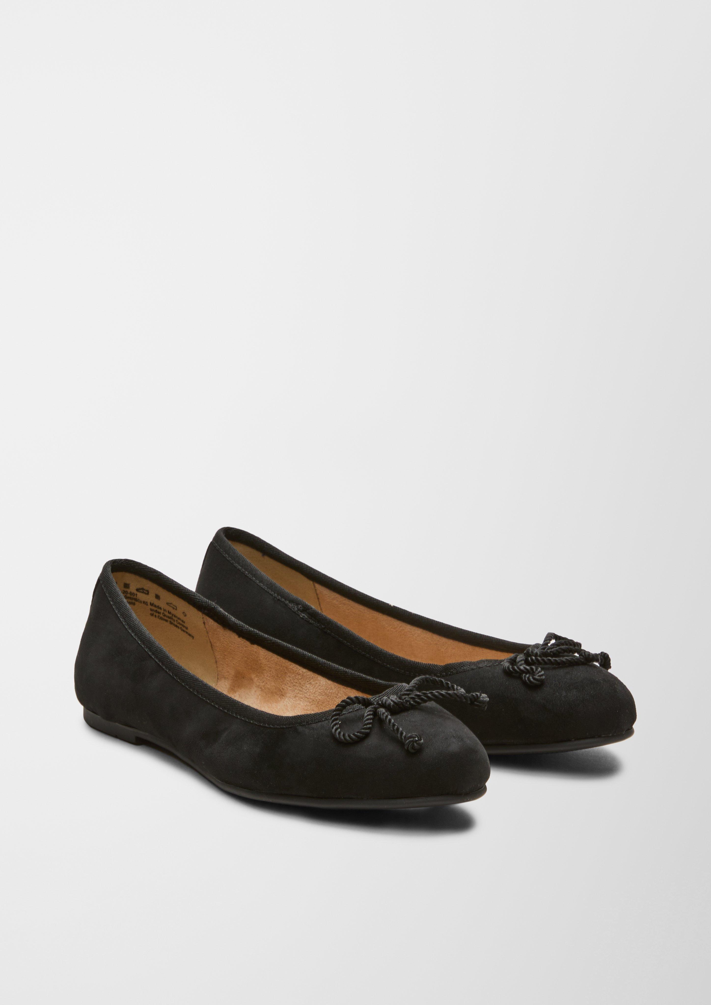 Ballerinas aus Lederimitat  6007387-001