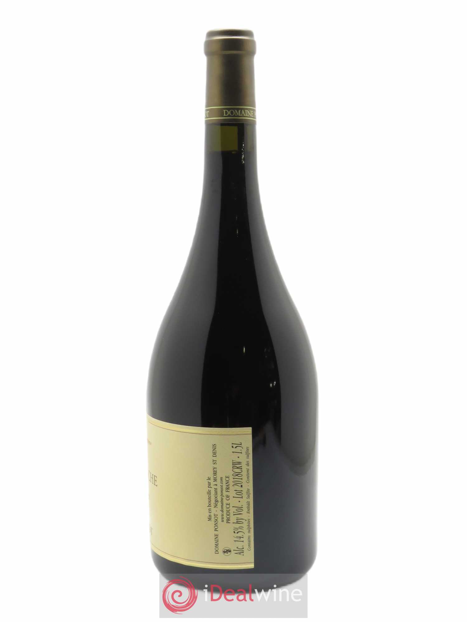 Clos de la Roche Grand Cru Vieilles Vignes Ponsot (Domaine)  2018 - Lot de 1 Magnum
