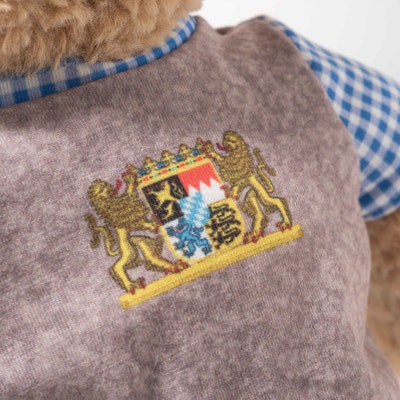 Ben Teddybär in bayrischer Tracht, 30 cm, beige