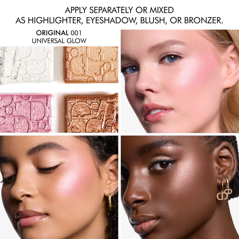 Παλέτα Dior Backstage Glow Maximizer - Παλέτα προσώπου, highlighters και Compact Blush
