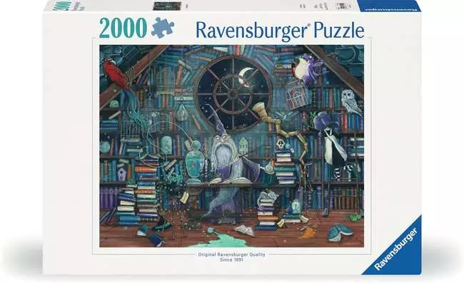 Puzzle 2000 Teile - Der Zauberer Merlin