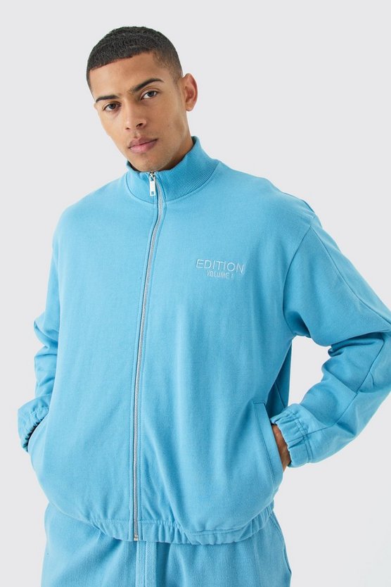 Kastige Oversize Bomberjacke