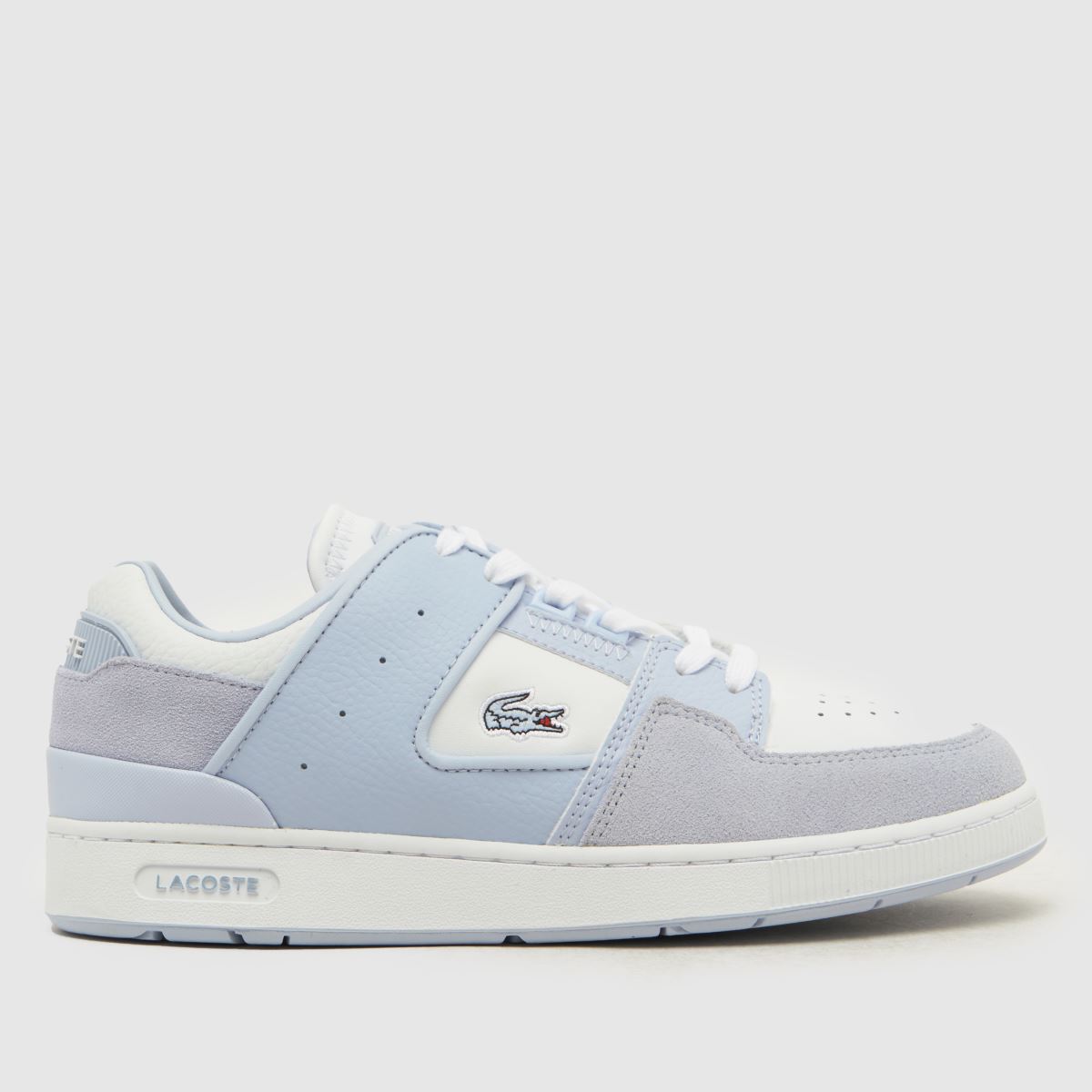 Lacoste Court Cage cipők fehér és kék színben