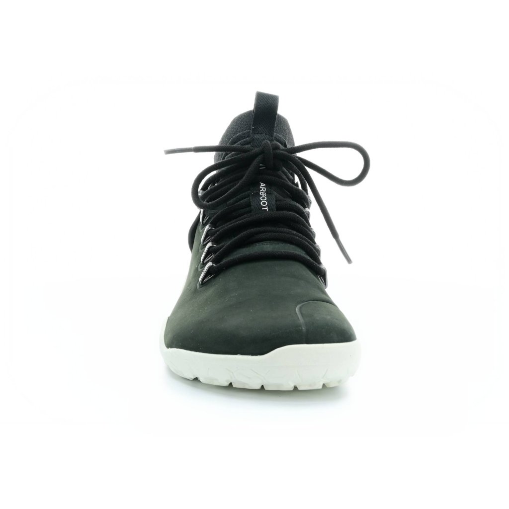 Vivobarefoot Magna FG L Black Leather Barfuß-Wanderschuhe