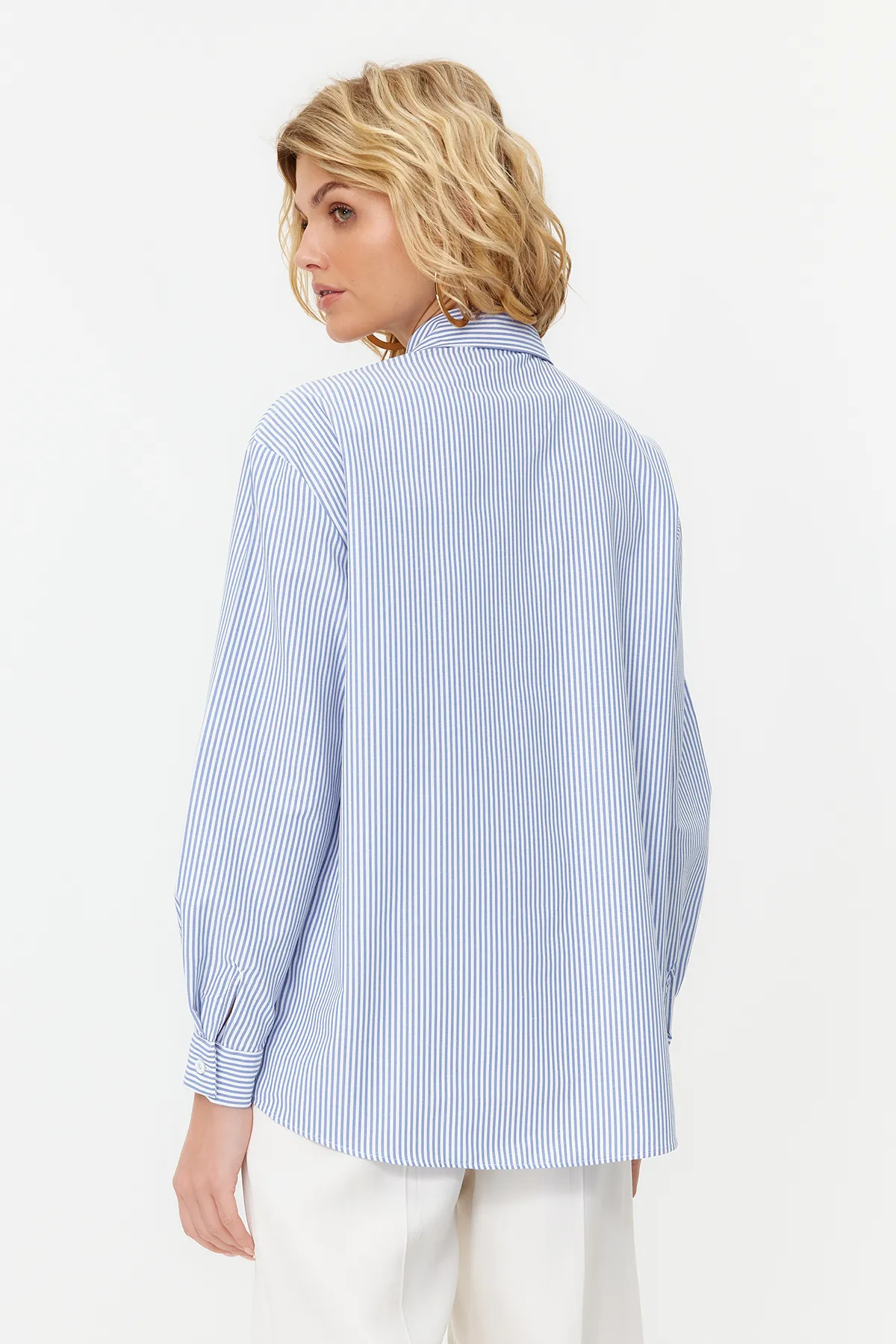 Trendyol Collection  Hemd - Dunkelblau - Oversized