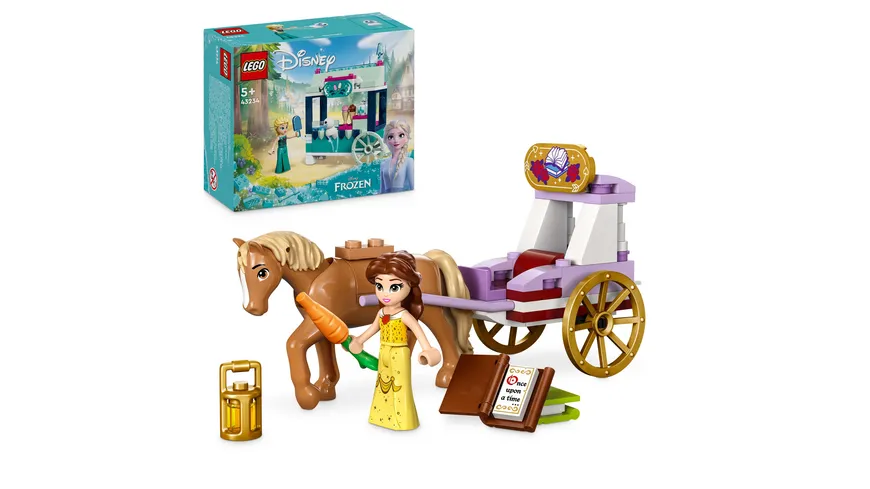 LEGO ǀ  Princess 43233 Belles Pferdekutsche