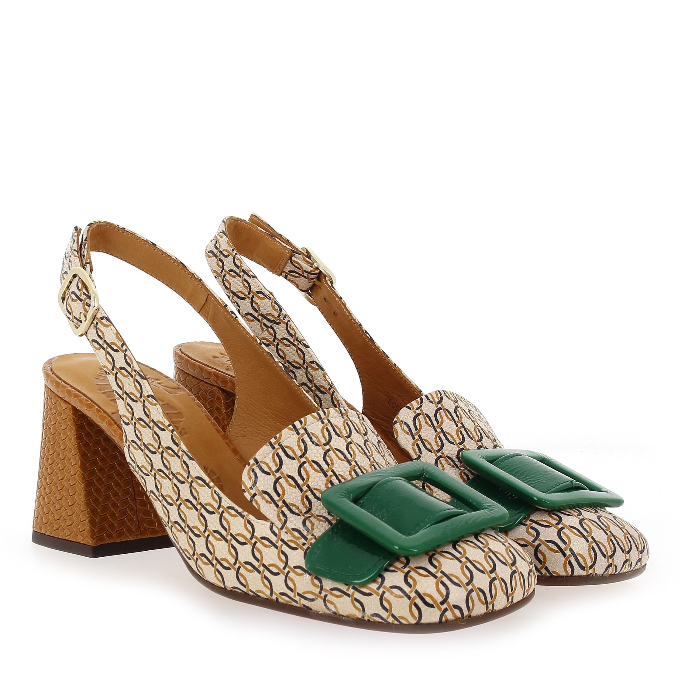 Chie Mihara  SUZAN - Beige Vert