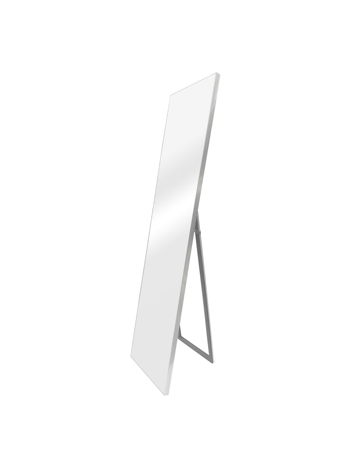 en.casa Standspiegel Barletta in Silber (H)150.6cm (B)35.6cm (T)2.7cm günstig kaufen onesize