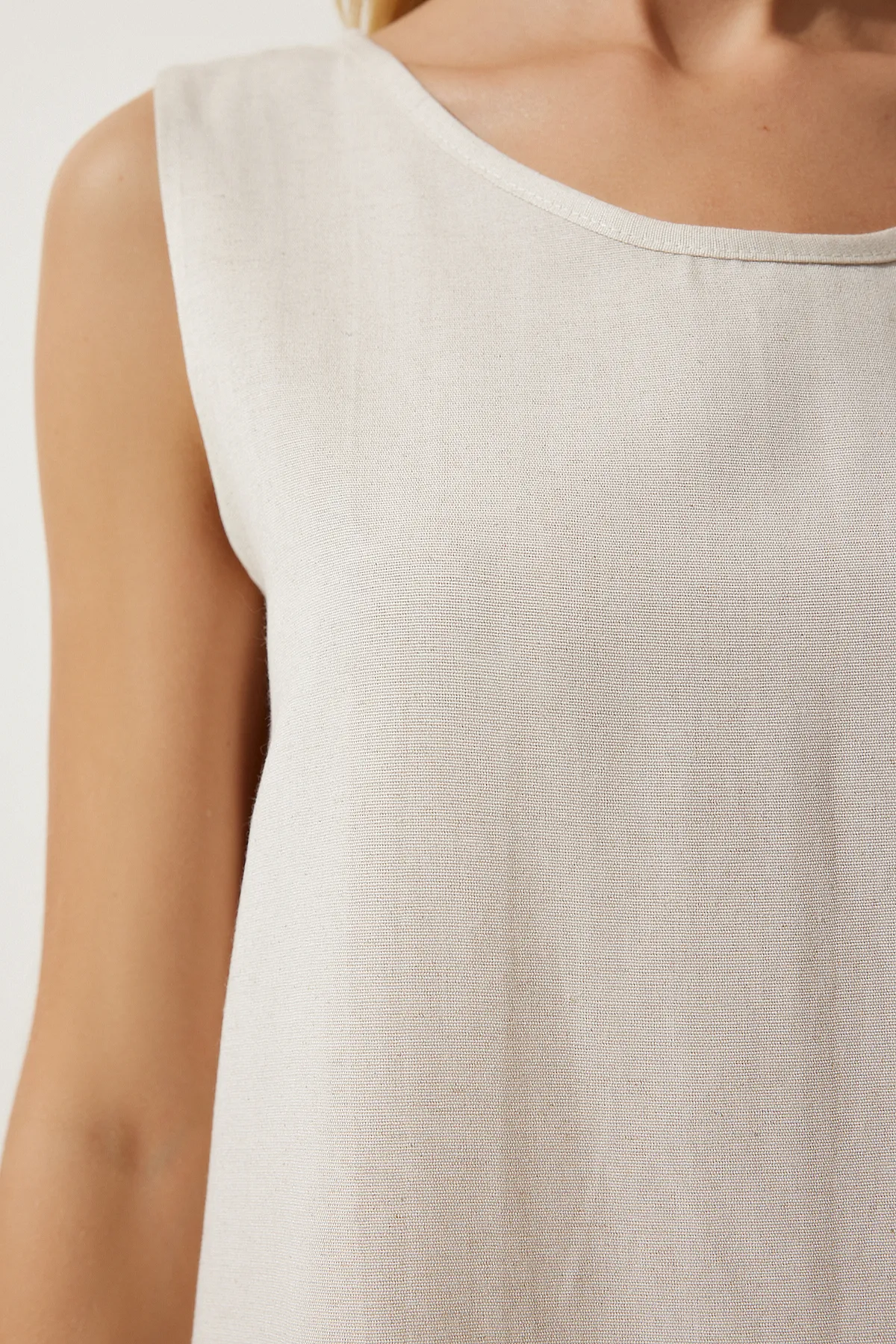 Happiness İstanbul  Kleid - Beige - A-Linie