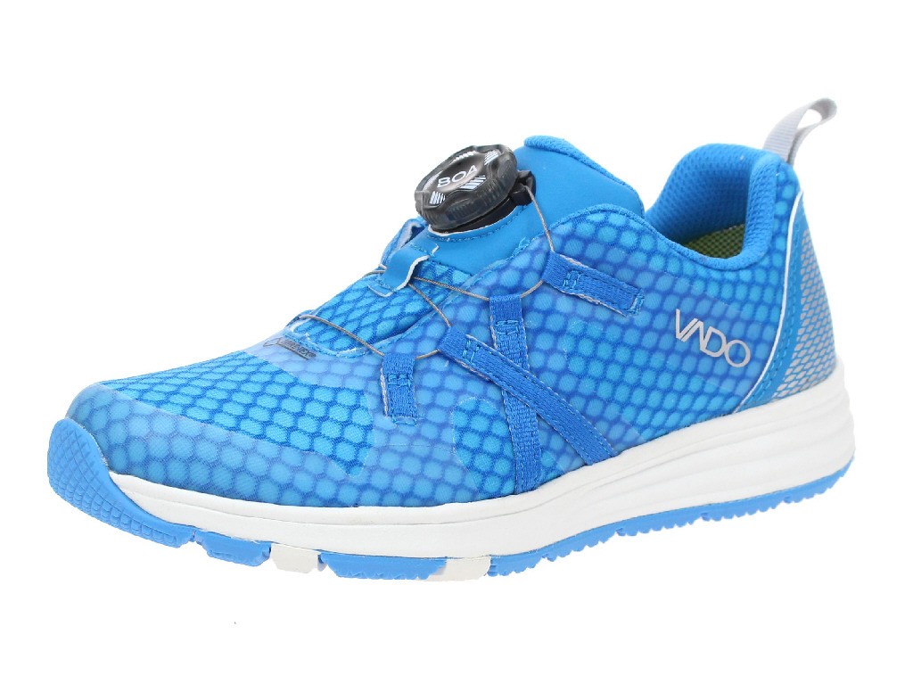 VADO Jungen Halbschuhe blau