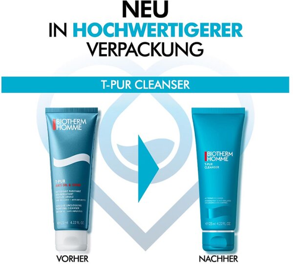 Biotherm Homme T-Pur Anti Oil & Wet  Reinigungsmilch