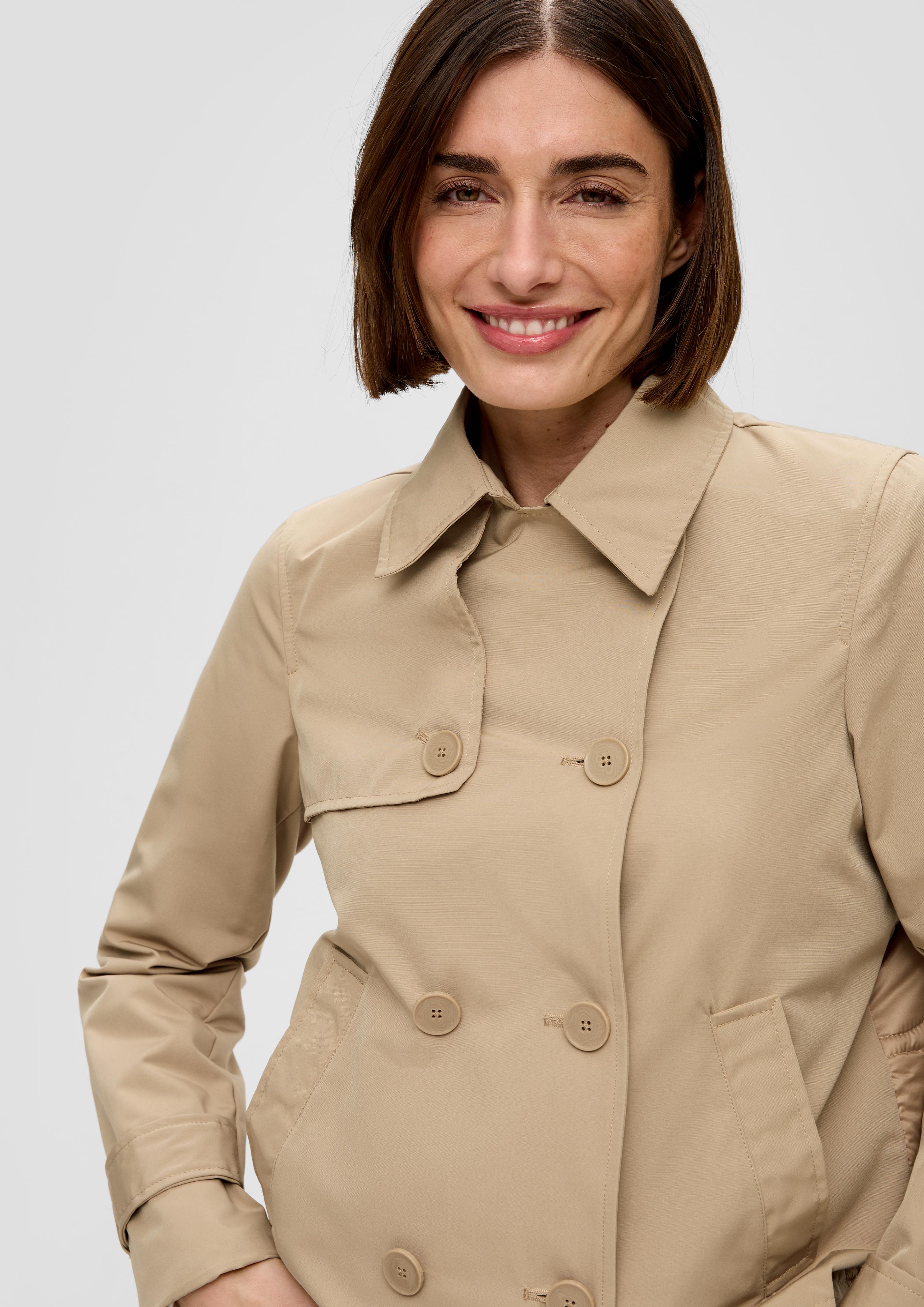 Jacke mit Steppung am Rücken  2141936-8238