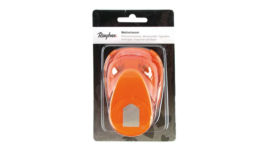 Rayher Motivstanzer Tag 6,8 x 4,5cm