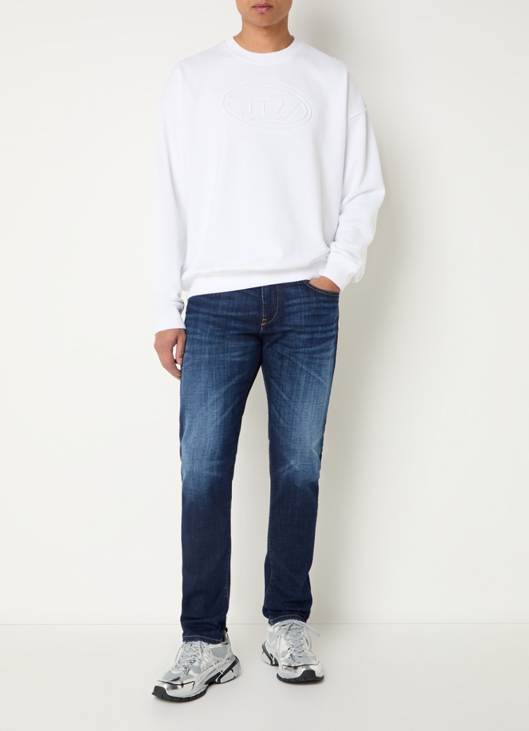 Diesel S-Mart-Bigoval sweater with 3D logo print