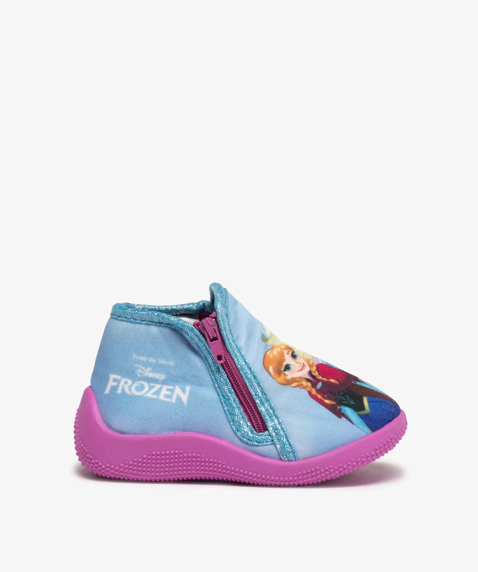 Chaussons bébé fille bottillons zippés – Reine des Neiges | GEMO