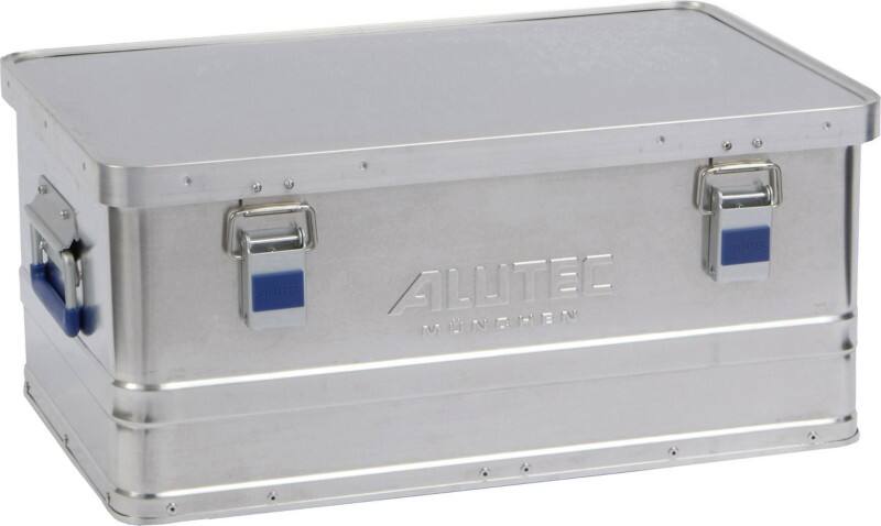 ALUTEC BASIC Aufbewahrungsbox 40 L Grau 560 x 370 x 245 mm