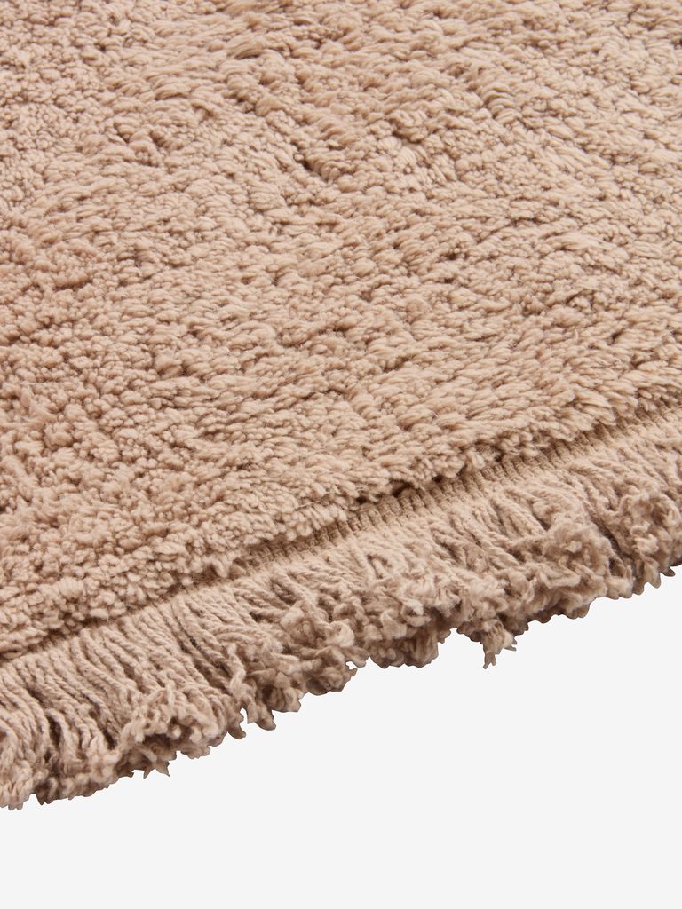 KARLSVIK gull baderomsmatte KARLSVIK 60x90cm mørk sand