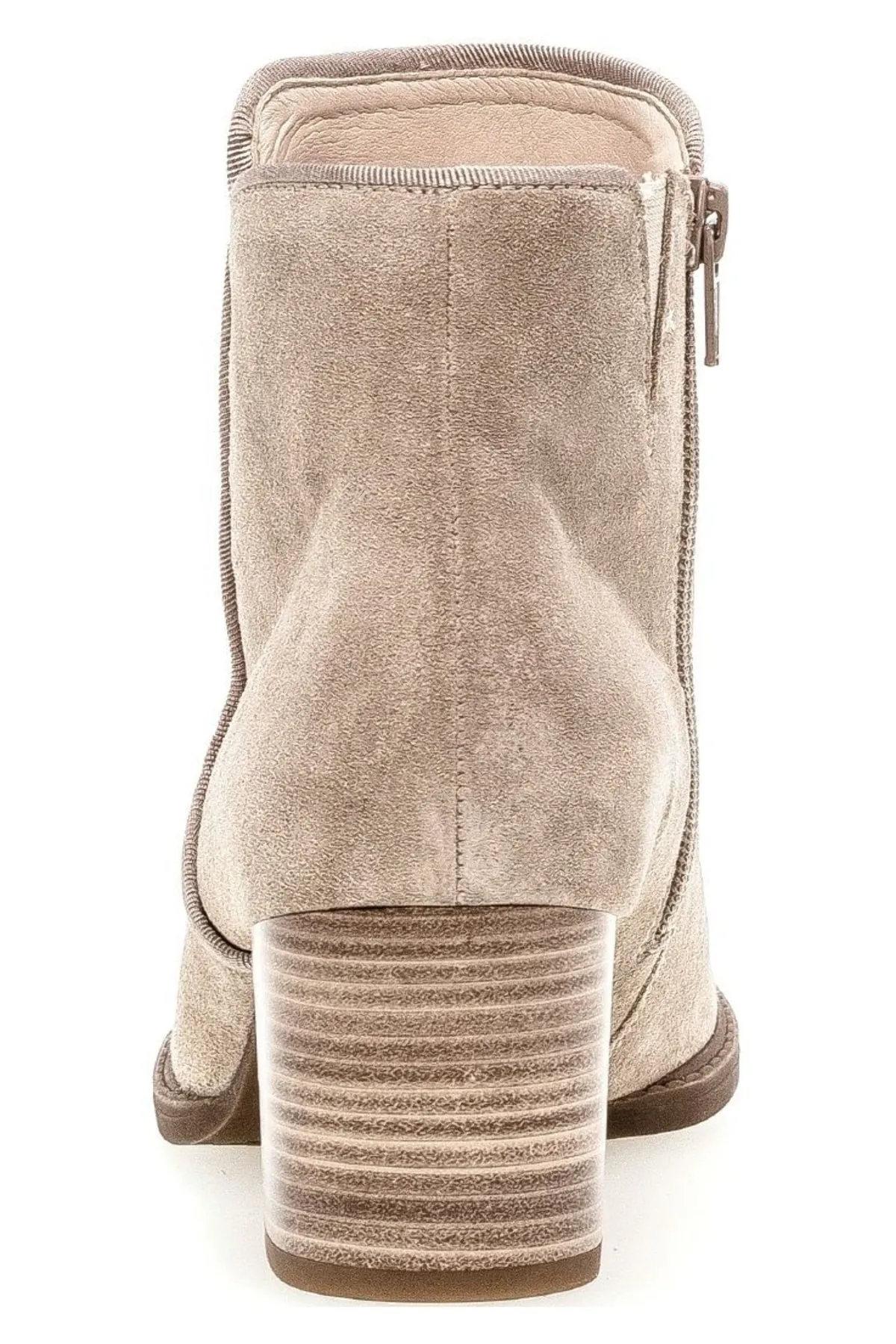 GABOR  Stiefelette - Beige - Blockabsatz